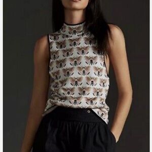 LIKE NEW ANTHROPOLOGIE Sleeveless Sweater